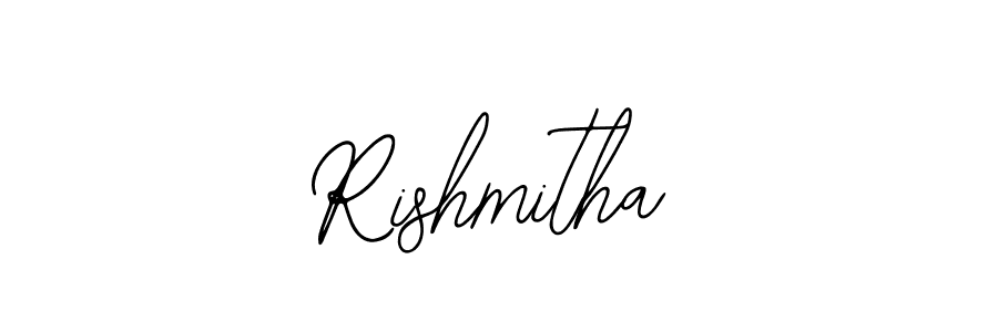 How to make Rishmitha signature? Bearetta-2O07w is a professional autograph style. Create handwritten signature for Rishmitha name. Rishmitha signature style 12 images and pictures png