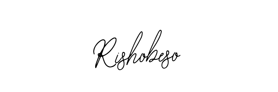 Once you've used our free online signature maker to create your best signature Bearetta-2O07w style, it's time to enjoy all of the benefits that Rishobeso name signing documents. Rishobeso signature style 12 images and pictures png