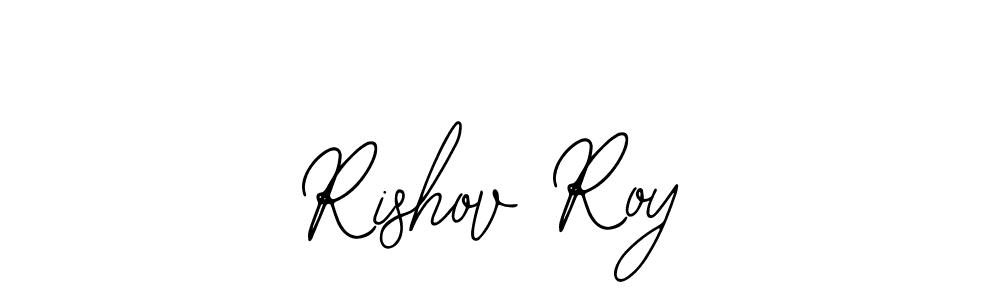 Once you've used our free online signature maker to create your best signature Bearetta-2O07w style, it's time to enjoy all of the benefits that Rishov Roy name signing documents. Rishov Roy signature style 12 images and pictures png