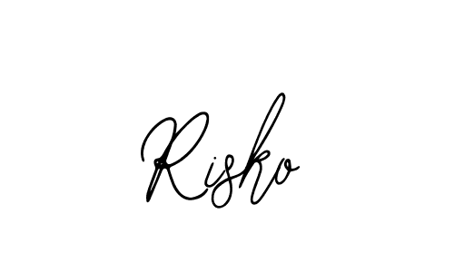 Use a signature maker to create a handwritten signature online. With this signature software, you can design (Bearetta-2O07w) your own signature for name Risko. Risko signature style 12 images and pictures png