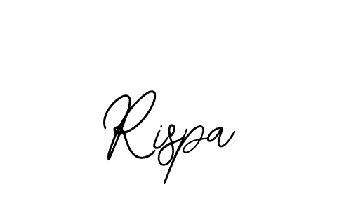 Rispa stylish signature style. Best Handwritten Sign (Bearetta-2O07w) for my name. Handwritten Signature Collection Ideas for my name Rispa. Rispa signature style 12 images and pictures png