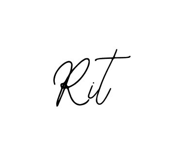 How to make Rit  signature? Bearetta-2O07w is a professional autograph style. Create handwritten signature for Rit  name. Rit  signature style 12 images and pictures png