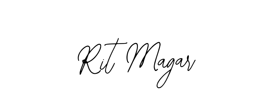 Also we have Rit Magar name is the best signature style. Create professional handwritten signature collection using Bearetta-2O07w autograph style. Rit Magar signature style 12 images and pictures png