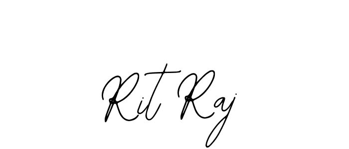 How to make Rit Raj signature? Bearetta-2O07w is a professional autograph style. Create handwritten signature for Rit Raj name. Rit Raj signature style 12 images and pictures png