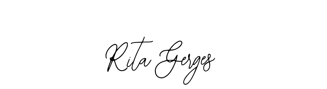 Make a beautiful signature design for name Rita Gerges. Use this online signature maker to create a handwritten signature for free. Rita Gerges signature style 12 images and pictures png