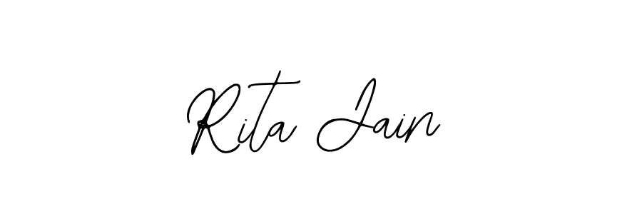 Design your own signature with our free online signature maker. With this signature software, you can create a handwritten (Bearetta-2O07w) signature for name Rita Jain. Rita Jain signature style 12 images and pictures png