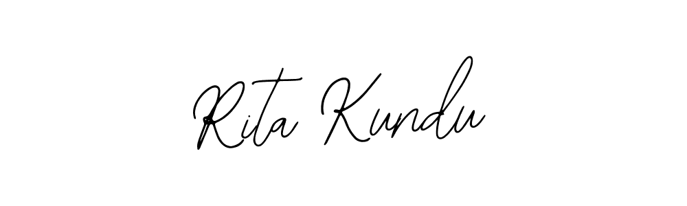 if you are searching for the best signature style for your name Rita Kundu. so please give up your signature search. here we have designed multiple signature styles  using Bearetta-2O07w. Rita Kundu signature style 12 images and pictures png