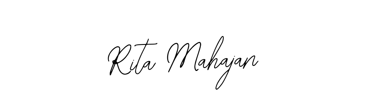 Make a beautiful signature design for name Rita Mahajan. With this signature (Bearetta-2O07w) style, you can create a handwritten signature for free. Rita Mahajan signature style 12 images and pictures png