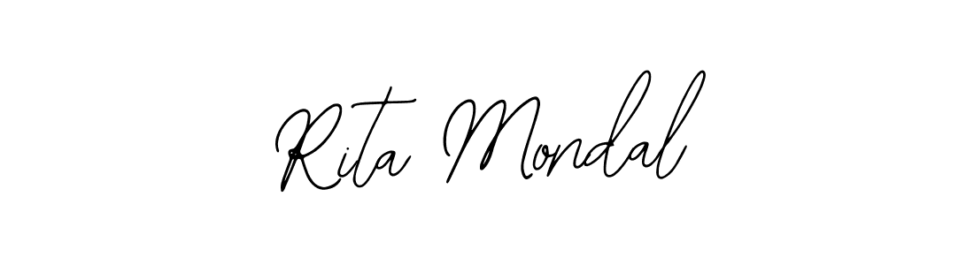 Use a signature maker to create a handwritten signature online. With this signature software, you can design (Bearetta-2O07w) your own signature for name Rita Mondal. Rita Mondal signature style 12 images and pictures png