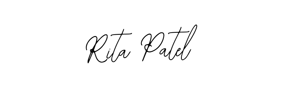 Also You can easily find your signature by using the search form. We will create Rita Patel name handwritten signature images for you free of cost using Bearetta-2O07w sign style. Rita Patel signature style 12 images and pictures png