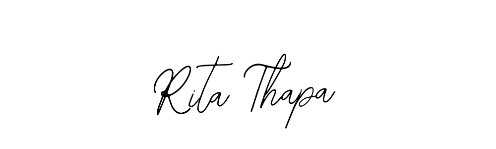 How to Draw Rita Thapa signature style? Bearetta-2O07w is a latest design signature styles for name Rita Thapa. Rita Thapa signature style 12 images and pictures png