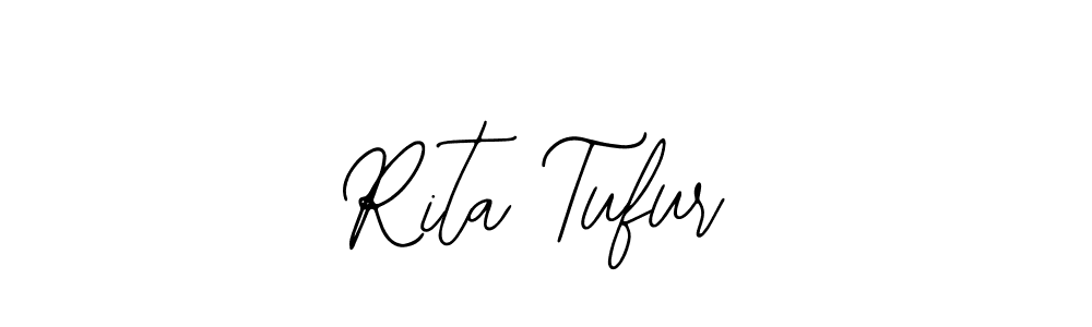How to make Rita Tufur signature? Bearetta-2O07w is a professional autograph style. Create handwritten signature for Rita Tufur name. Rita Tufur signature style 12 images and pictures png