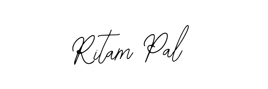 Similarly Bearetta-2O07w is the best handwritten signature design. Signature creator online .You can use it as an online autograph creator for name Ritam Pal. Ritam Pal signature style 12 images and pictures png