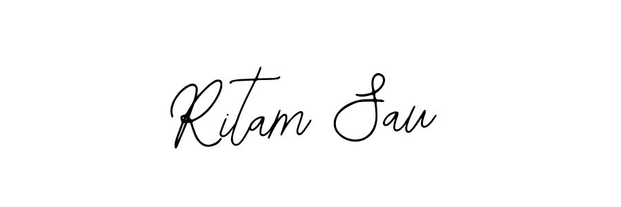 How to make Ritam Sau signature? Bearetta-2O07w is a professional autograph style. Create handwritten signature for Ritam Sau name. Ritam Sau signature style 12 images and pictures png