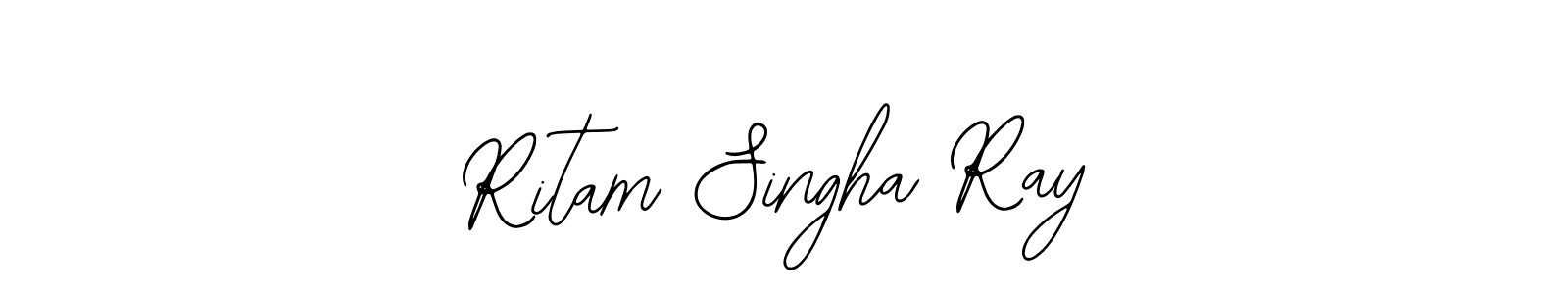 The best way (Bearetta-2O07w) to make a short signature is to pick only two or three words in your name. The name Ritam Singha Ray include a total of six letters. For converting this name. Ritam Singha Ray signature style 12 images and pictures png