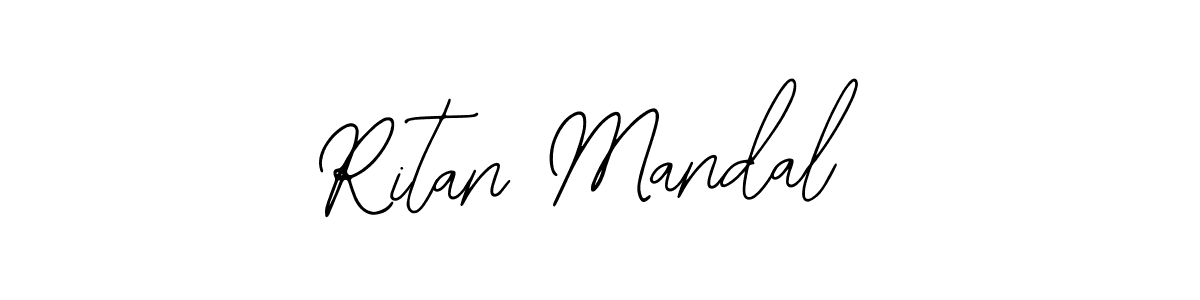 Design your own signature with our free online signature maker. With this signature software, you can create a handwritten (Bearetta-2O07w) signature for name Ritan Mandal. Ritan Mandal signature style 12 images and pictures png