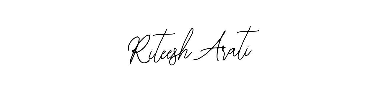 Make a beautiful signature design for name Riteesh Arati. Use this online signature maker to create a handwritten signature for free. Riteesh Arati signature style 12 images and pictures png
