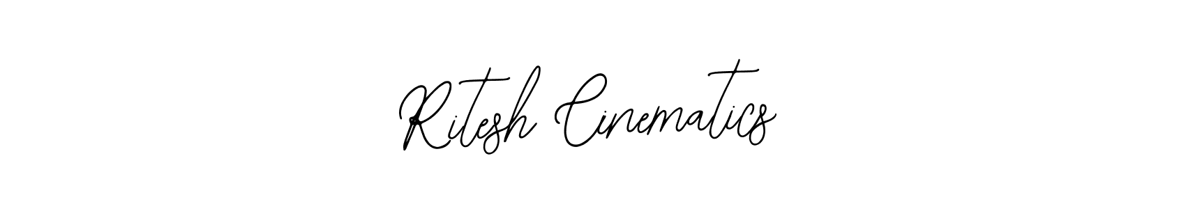 Make a beautiful signature design for name Ritesh Cinematics. Use this online signature maker to create a handwritten signature for free. Ritesh Cinematics signature style 12 images and pictures png