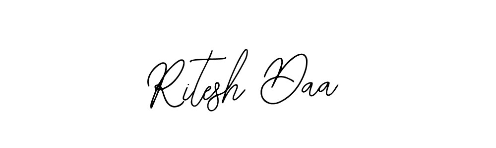 Make a beautiful signature design for name Ritesh Daa. Use this online signature maker to create a handwritten signature for free. Ritesh Daa signature style 12 images and pictures png