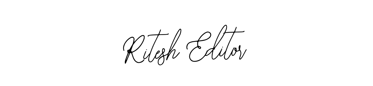This is the best signature style for the Ritesh Editor name. Also you like these signature font (Bearetta-2O07w). Mix name signature. Ritesh Editor signature style 12 images and pictures png