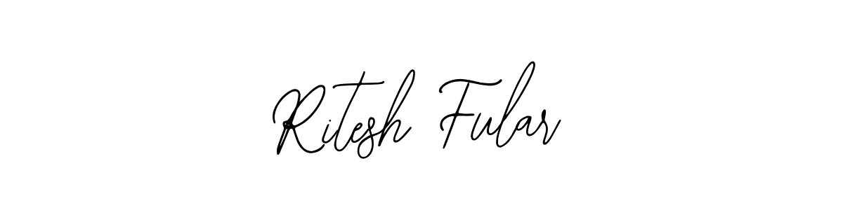 Design your own signature with our free online signature maker. With this signature software, you can create a handwritten (Bearetta-2O07w) signature for name Ritesh Fular. Ritesh Fular signature style 12 images and pictures png