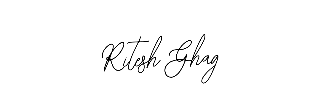 Make a beautiful signature design for name Ritesh Ghag. With this signature (Bearetta-2O07w) style, you can create a handwritten signature for free. Ritesh Ghag signature style 12 images and pictures png