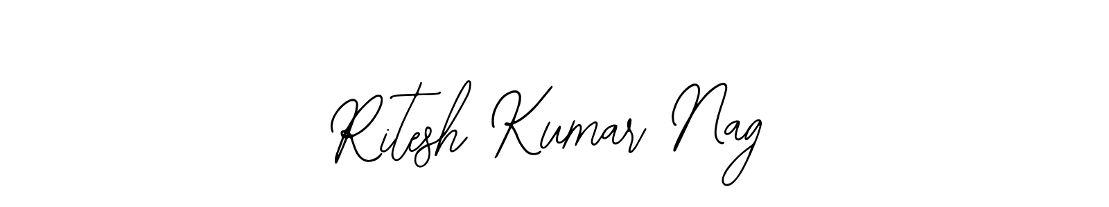 How to Draw Ritesh Kumar Nag signature style? Bearetta-2O07w is a latest design signature styles for name Ritesh Kumar Nag. Ritesh Kumar Nag signature style 12 images and pictures png