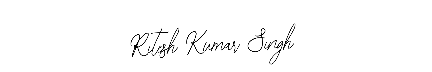 Create a beautiful signature design for name Ritesh Kumar Singh. With this signature (Bearetta-2O07w) fonts, you can make a handwritten signature for free. Ritesh Kumar Singh signature style 12 images and pictures png