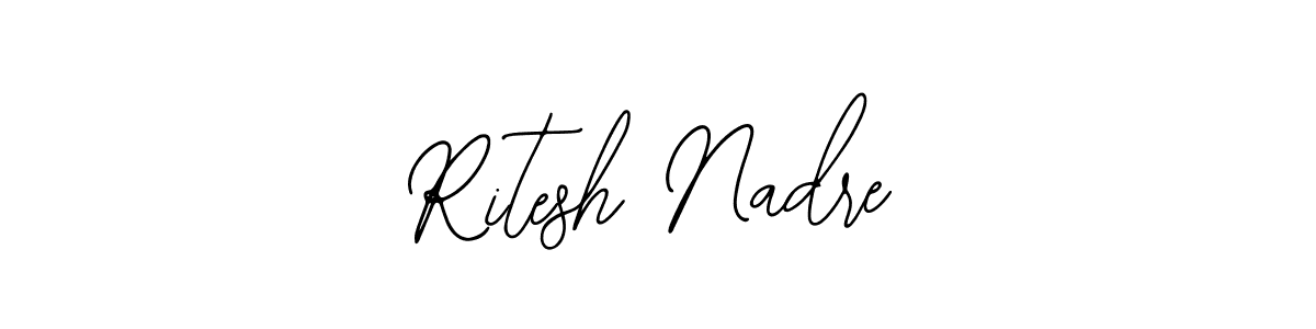 Design your own signature with our free online signature maker. With this signature software, you can create a handwritten (Bearetta-2O07w) signature for name Ritesh Nadre. Ritesh Nadre signature style 12 images and pictures png