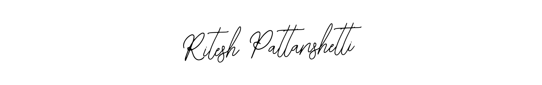 Use a signature maker to create a handwritten signature online. With this signature software, you can design (Bearetta-2O07w) your own signature for name Ritesh Pattanshetti. Ritesh Pattanshetti signature style 12 images and pictures png