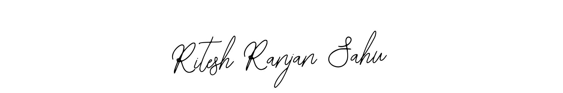 Design your own signature with our free online signature maker. With this signature software, you can create a handwritten (Bearetta-2O07w) signature for name Ritesh Ranjan Sahu. Ritesh Ranjan Sahu signature style 12 images and pictures png