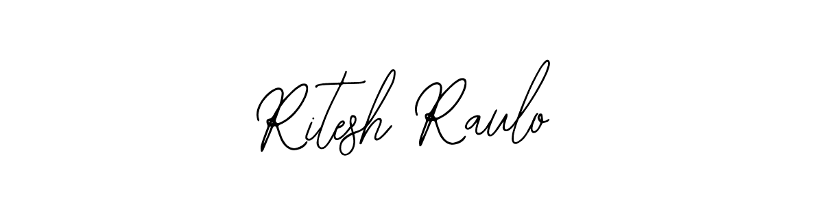 Ritesh Raulo stylish signature style. Best Handwritten Sign (Bearetta-2O07w) for my name. Handwritten Signature Collection Ideas for my name Ritesh Raulo. Ritesh Raulo signature style 12 images and pictures png