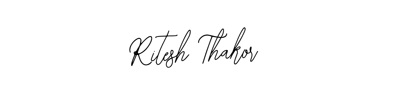 Make a beautiful signature design for name Ritesh Thakor. With this signature (Bearetta-2O07w) style, you can create a handwritten signature for free. Ritesh Thakor signature style 12 images and pictures png