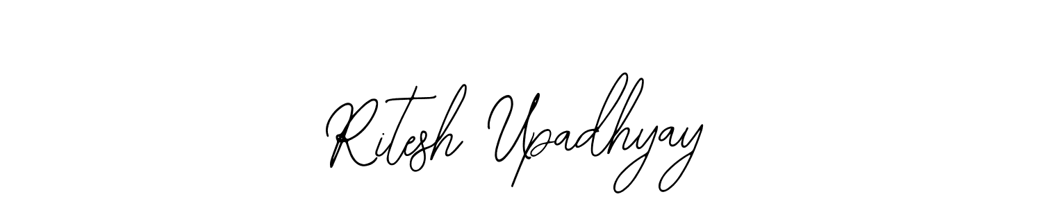 Create a beautiful signature design for name Ritesh Upadhyay. With this signature (Bearetta-2O07w) fonts, you can make a handwritten signature for free. Ritesh Upadhyay signature style 12 images and pictures png
