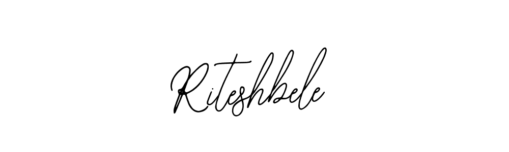 if you are searching for the best signature style for your name Riteshbele. so please give up your signature search. here we have designed multiple signature styles  using Bearetta-2O07w. Riteshbele signature style 12 images and pictures png