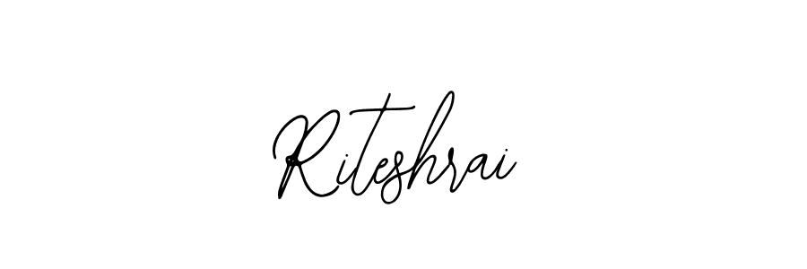 if you are searching for the best signature style for your name Riteshrai. so please give up your signature search. here we have designed multiple signature styles  using Bearetta-2O07w. Riteshrai signature style 12 images and pictures png