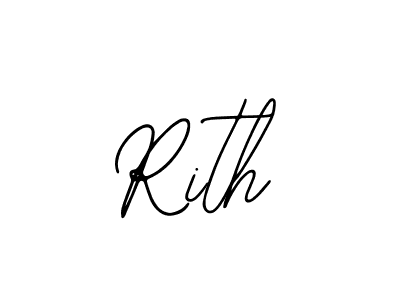 How to make Rith name signature. Use Bearetta-2O07w style for creating short signs online. This is the latest handwritten sign. Rith signature style 12 images and pictures png