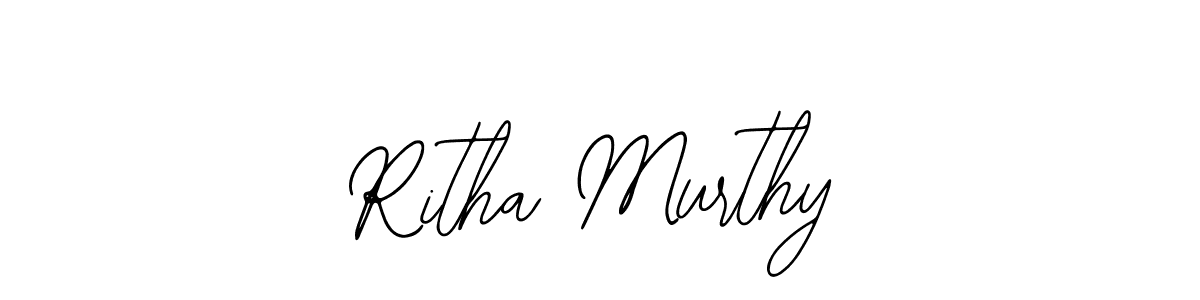 How to Draw Ritha Murthy signature style? Bearetta-2O07w is a latest design signature styles for name Ritha Murthy. Ritha Murthy signature style 12 images and pictures png