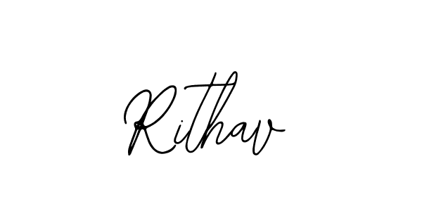 Design your own signature with our free online signature maker. With this signature software, you can create a handwritten (Bearetta-2O07w) signature for name Rithav. Rithav signature style 12 images and pictures png