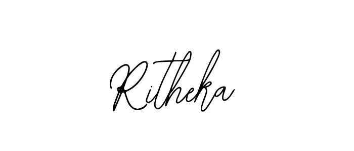 if you are searching for the best signature style for your name Ritheka. so please give up your signature search. here we have designed multiple signature styles  using Bearetta-2O07w. Ritheka signature style 12 images and pictures png