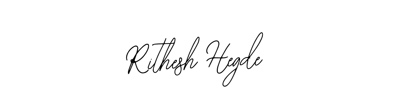 The best way (Bearetta-2O07w) to make a short signature is to pick only two or three words in your name. The name Rithesh Hegde include a total of six letters. For converting this name. Rithesh Hegde signature style 12 images and pictures png