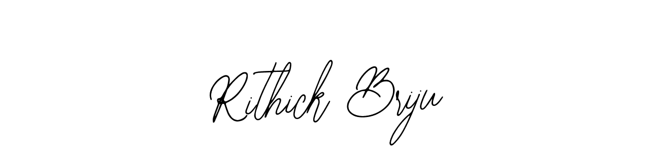 Make a beautiful signature design for name Rithick Briju. Use this online signature maker to create a handwritten signature for free. Rithick Briju signature style 12 images and pictures png