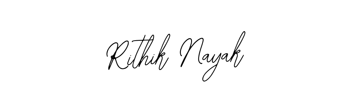 Also we have Rithik Nayak name is the best signature style. Create professional handwritten signature collection using Bearetta-2O07w autograph style. Rithik Nayak signature style 12 images and pictures png