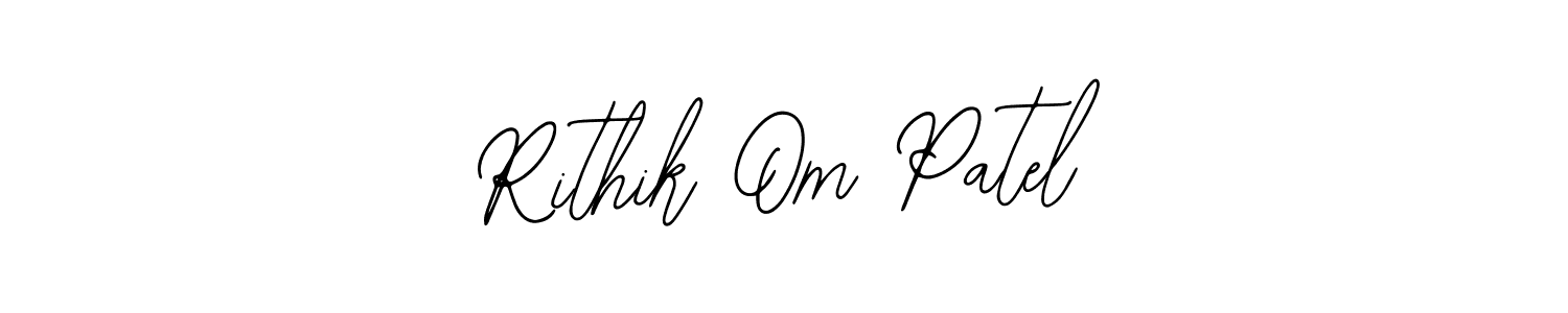 The best way (Bearetta-2O07w) to make a short signature is to pick only two or three words in your name. The name Rithik Om Patel include a total of six letters. For converting this name. Rithik Om Patel signature style 12 images and pictures png