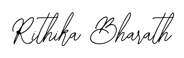 Bearetta-2O07w is a professional signature style that is perfect for those who want to add a touch of class to their signature. Get Rithika Bharath name fancy signature for free. Rithika Bharath signature style 12 images and pictures png