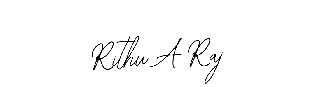 The best way (Bearetta-2O07w) to make a short signature is to pick only two or three words in your name. The name Rithu A Raj include a total of six letters. For converting this name. Rithu A Raj signature style 12 images and pictures png