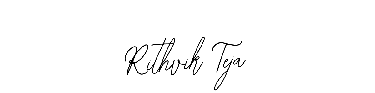 It looks lik you need a new signature style for name Rithvik Teja. Design unique handwritten (Bearetta-2O07w) signature with our free signature maker in just a few clicks. Rithvik Teja signature style 12 images and pictures png