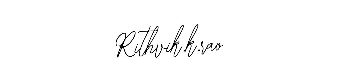 This is the best signature style for the Rithvik.k.rao name. Also you like these signature font (Bearetta-2O07w). Mix name signature. Rithvik.k.rao signature style 12 images and pictures png