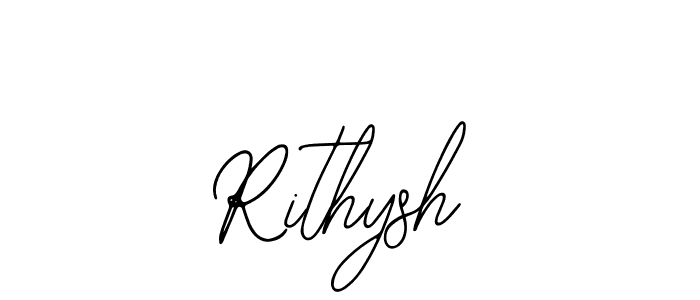 Make a beautiful signature design for name Rithysh. Use this online signature maker to create a handwritten signature for free. Rithysh signature style 12 images and pictures png