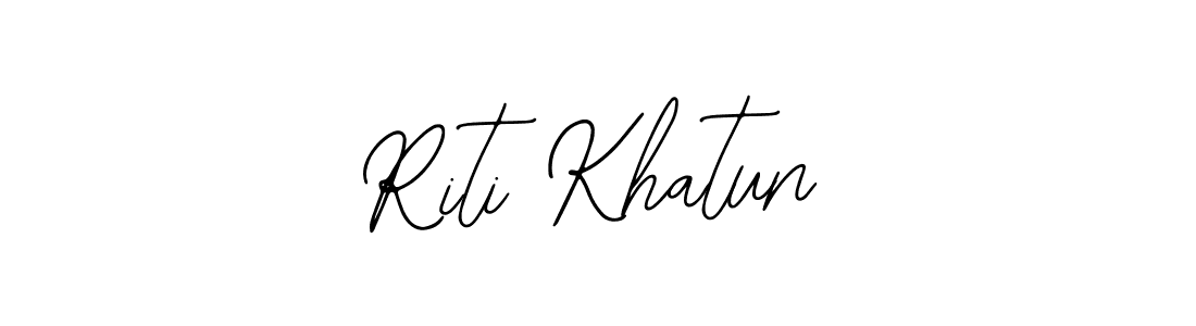 Also we have Riti Khatun name is the best signature style. Create professional handwritten signature collection using Bearetta-2O07w autograph style. Riti Khatun signature style 12 images and pictures png